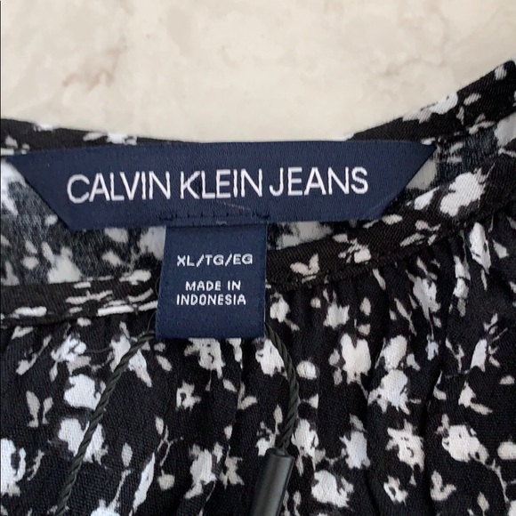 NWT Calvin Klein blouse sz XL - Picture 5 of 5